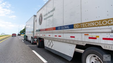 A sideview of two Old Dominion pup trailers