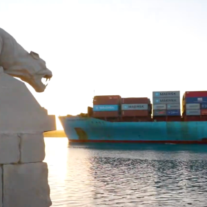 After massive Q1 loss, Maersk returns another service to Suez