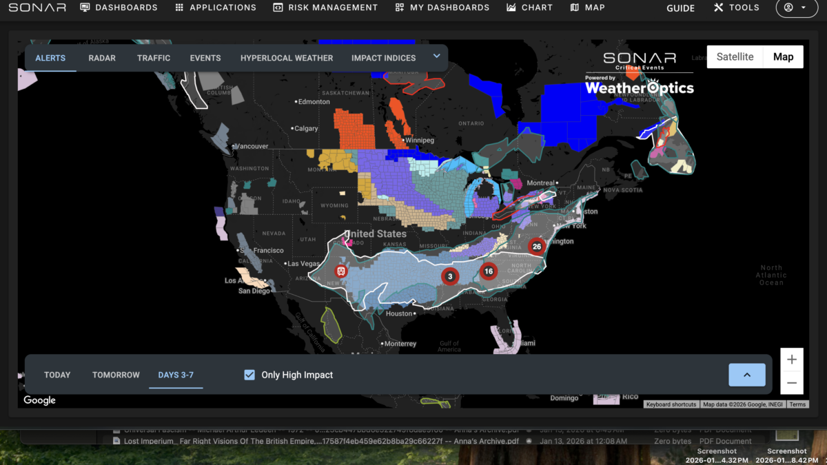 Winter storm set to hammer U.S. transportation networks
