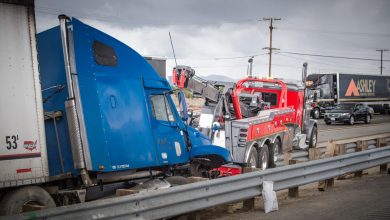truck involved in crash