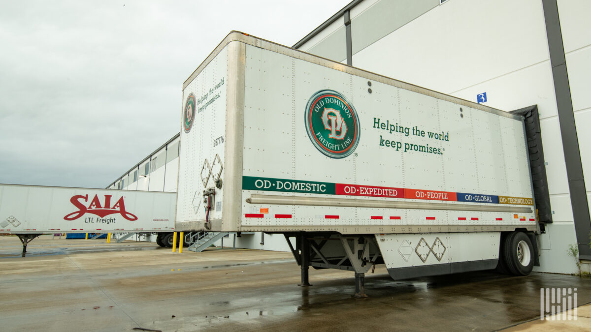 Less-than-truckload rates have sharp response to broader market turn