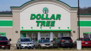 A Dollar Tree store front.