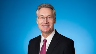 Head shot of John Dietrich, new board member at American Airlines.