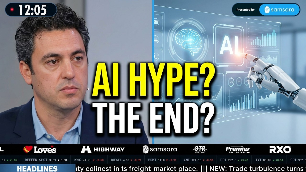 The original title is "Is AI the Next Digital Brokerage Hype Cycle? | Logistics & Supply Chain"