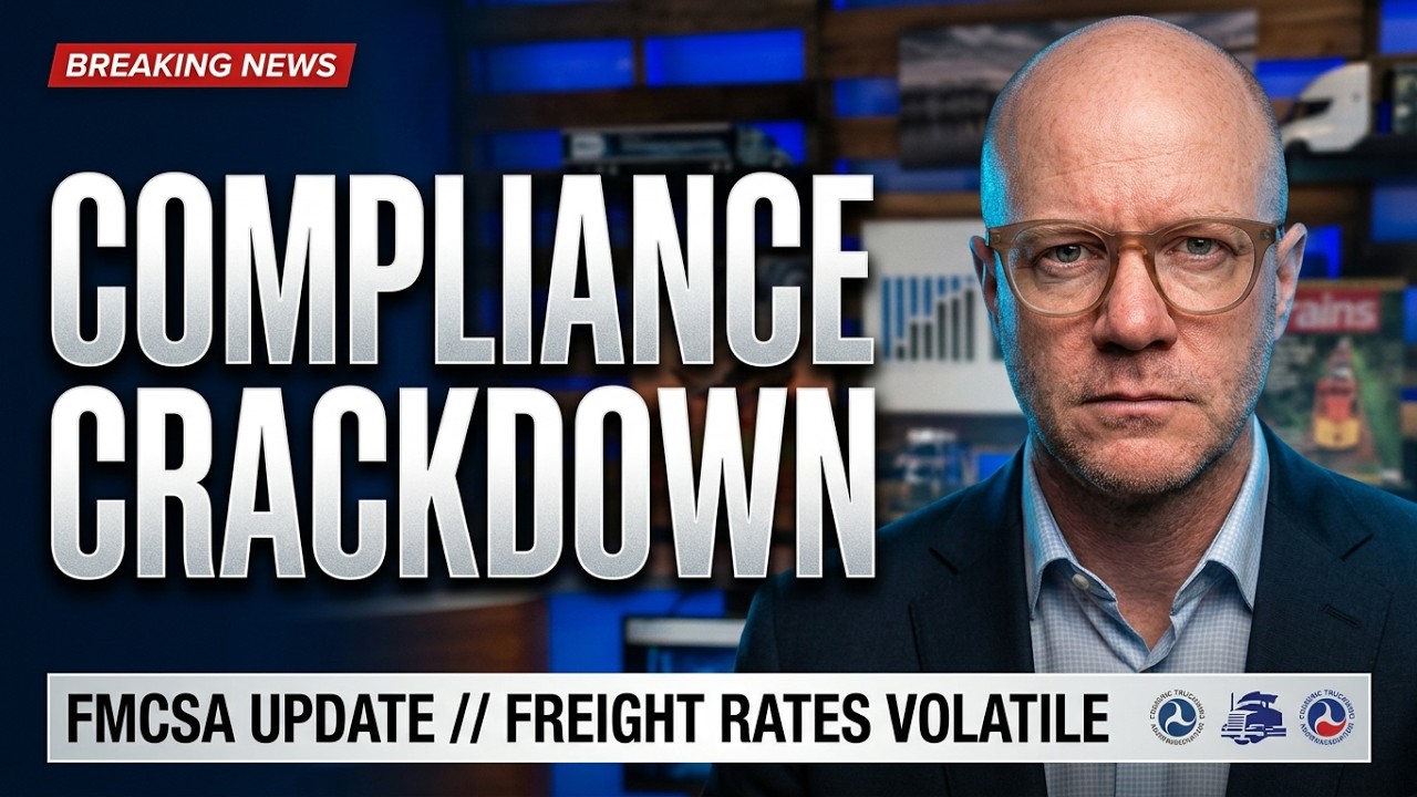 Trucking compliance enforcement tightens freight capacity and lifts spot rates