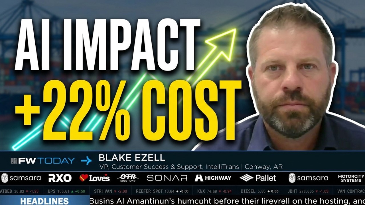 AI Data Centers Create 'Capacity Tax' Driving Up Flatbed Freight Rates for Shippers