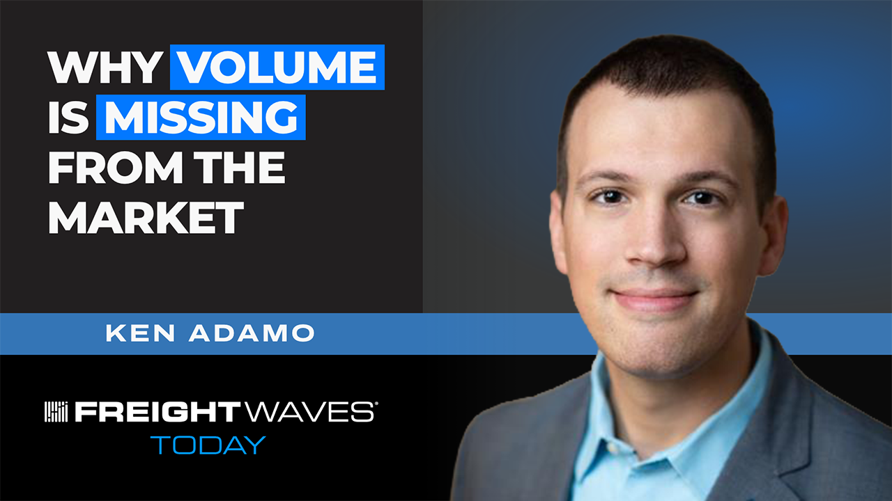 Freight Volumes Drop to Slowest Monday of Year as Contract Repricing Reshapes Truckload Market