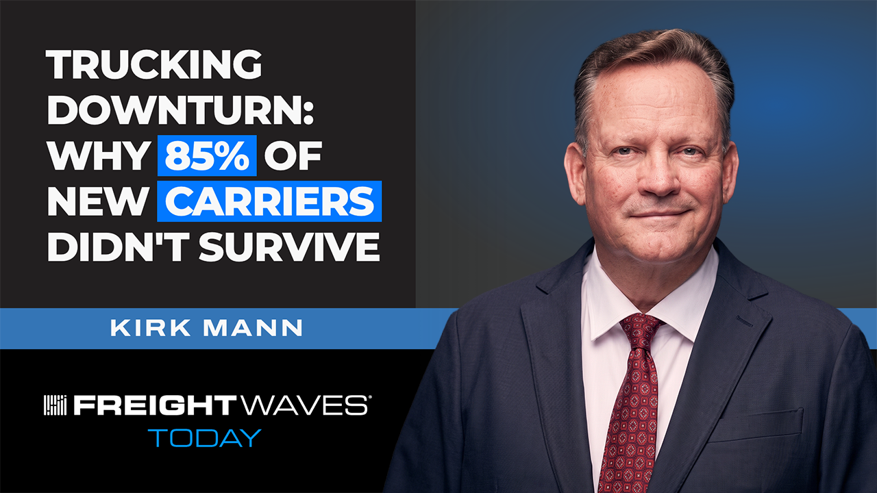 Trucking Downturn: Why 85% of New Carriers Didn’t Survive