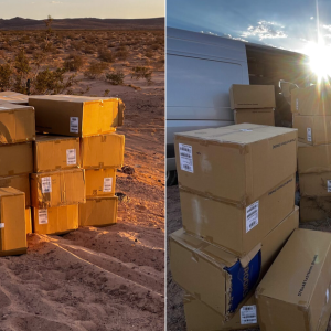 Abandoned vans lead deputies to $123K in Brooks shoes from BNSF boxcar theft