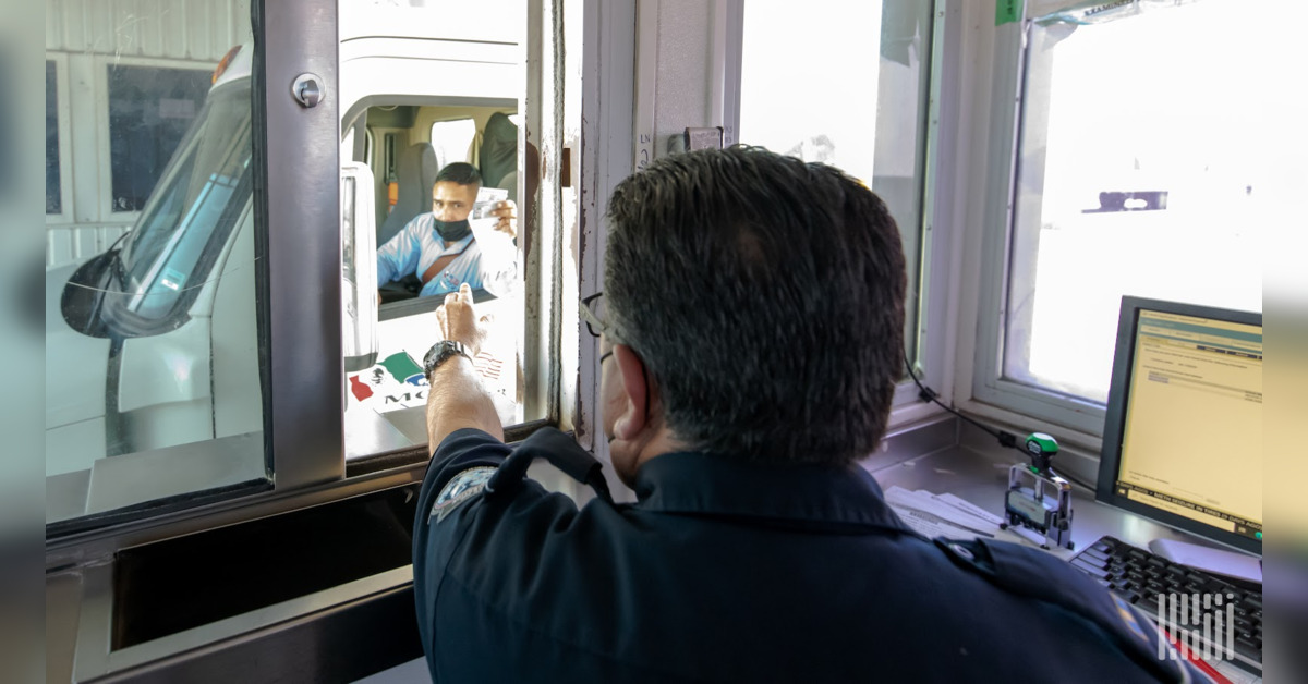 $10.75 million in meth found inside leek shipment at Texas border bridge
