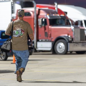 Miinor change in truck job numbers, bigger shift in warehouses