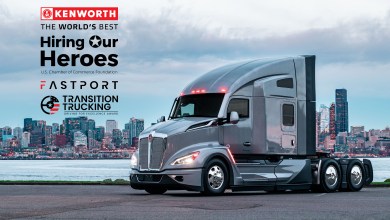 Kenworth T680 with 76-inch sleeper, the Transition Trucking award grand prize