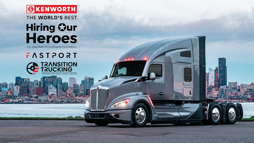 Kenworth T680 with 76-inch sleeper, the Transition Trucking award grand prize