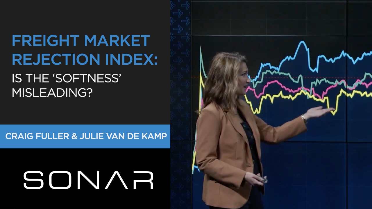Freight Market Rejection Index: Is the Softness Misleading? SONAR Update