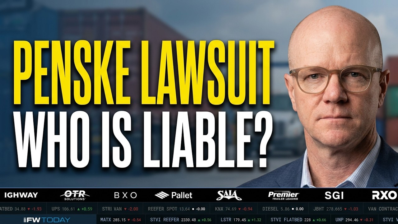 Penske Lawsuit SHOCKS Brokers: Who’s Liable for Freight?