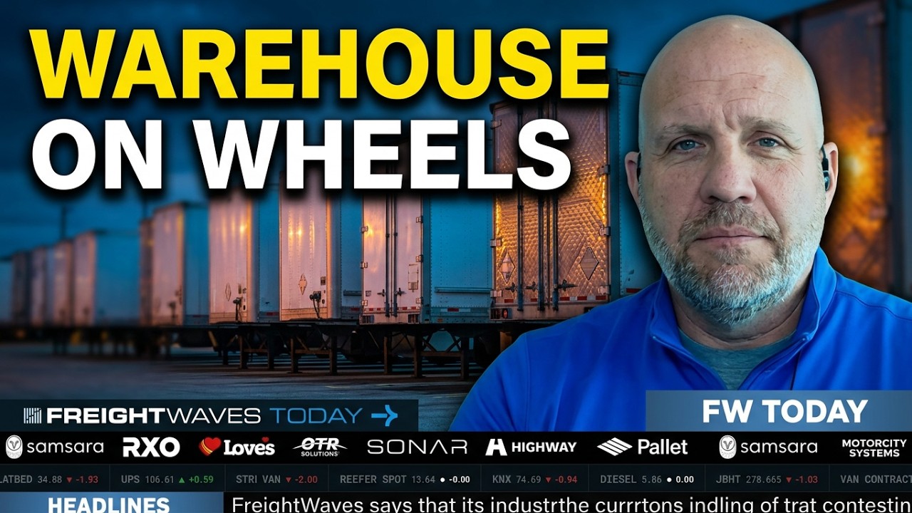 Old Trailers, New Purpose: Warehouse on Wheels Reinvents Storage | FreightWaves