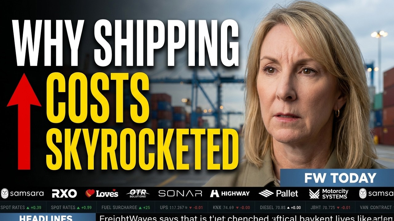Supply Chain: Why Ocean Rates Skyrocketed 300% in 5 Months