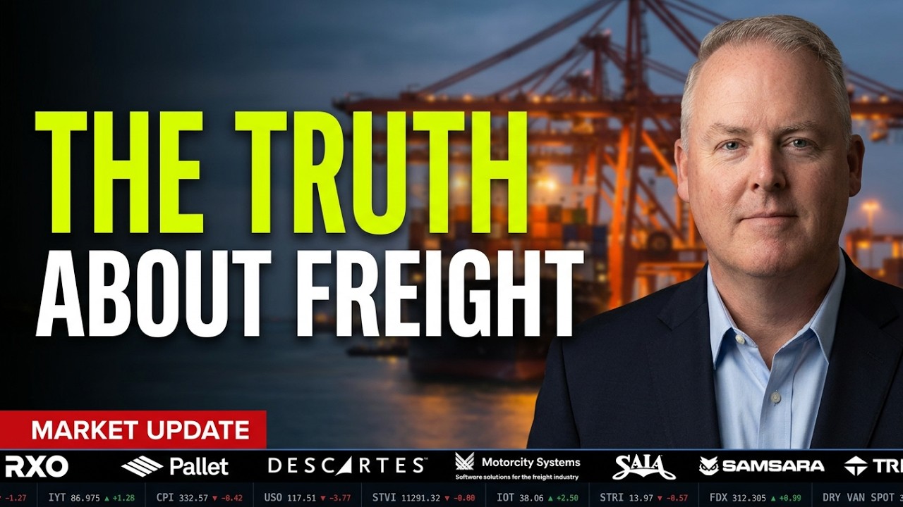 Freight Rates Aren't Falling: Industry Veteran Nolan Predicts 18-Month Recovery