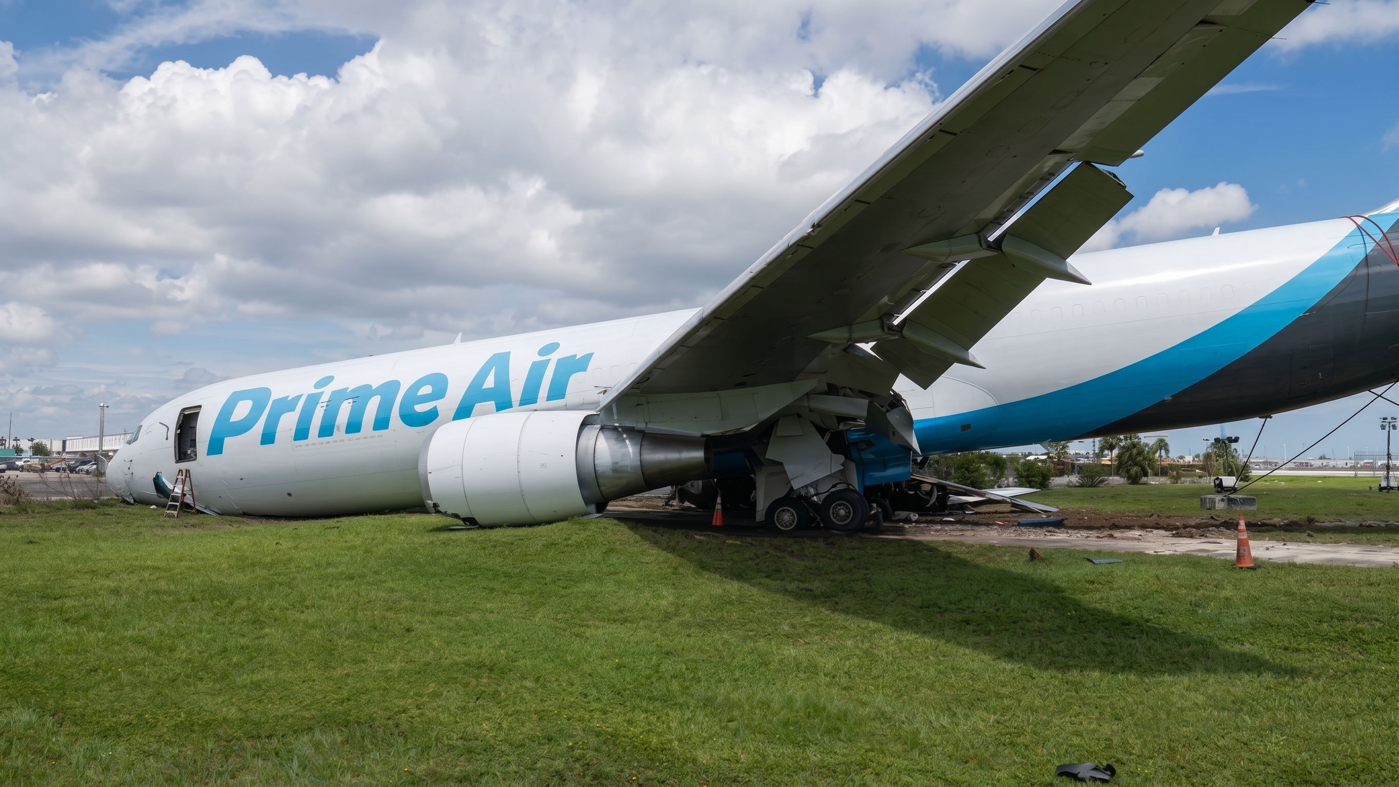 Amazon freighter in crash was transporting contact lenses