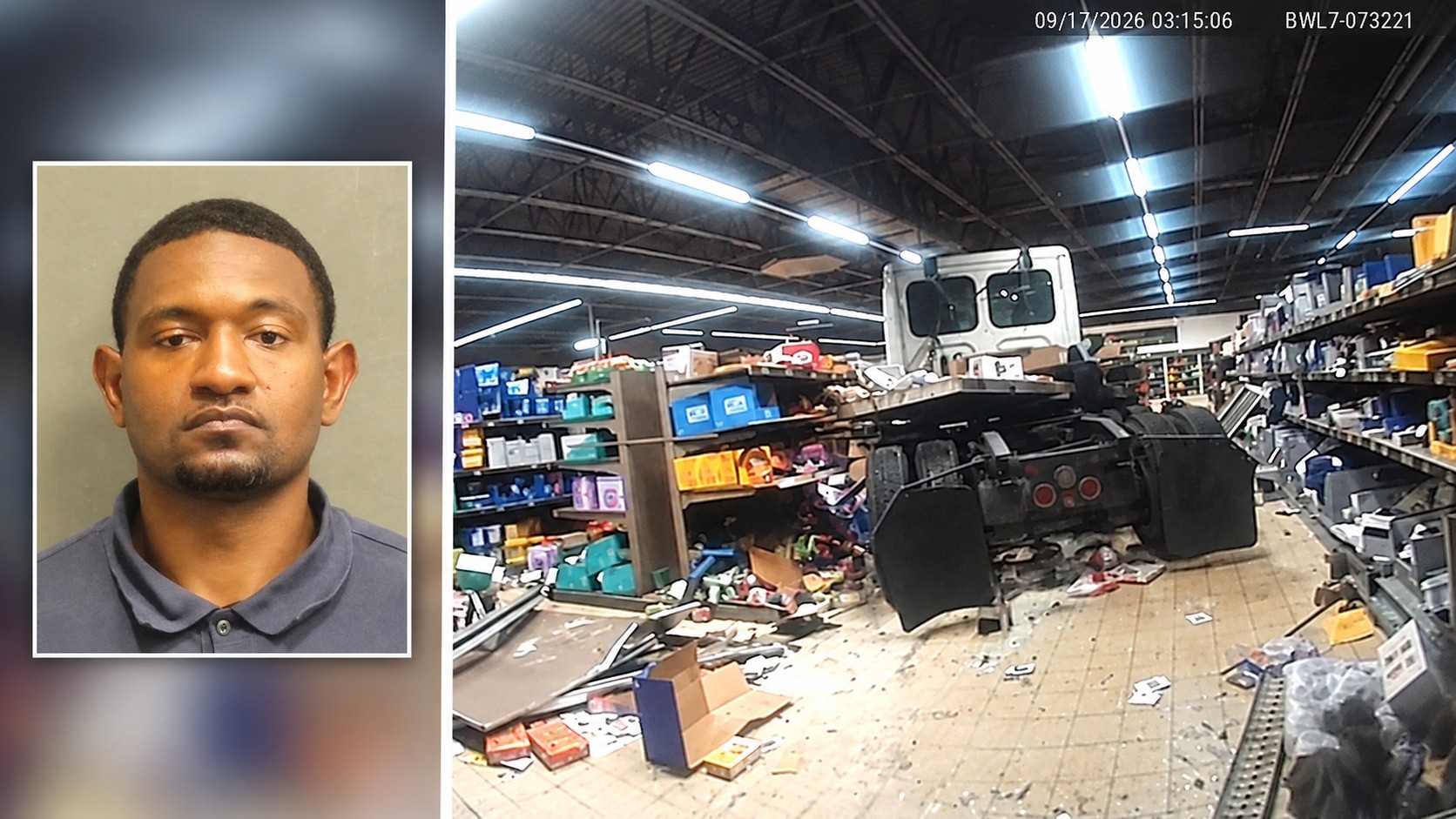 Truck driver intentionally crashes tractor-trailer into Nashville Aldi, police s...