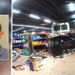 Truck driver intentionally crashes tractor-trailer into Nashville Aldi, police say