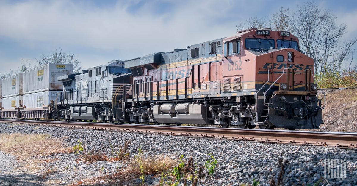 Burglary hits moving BNSF train as container catches fire in Riverside