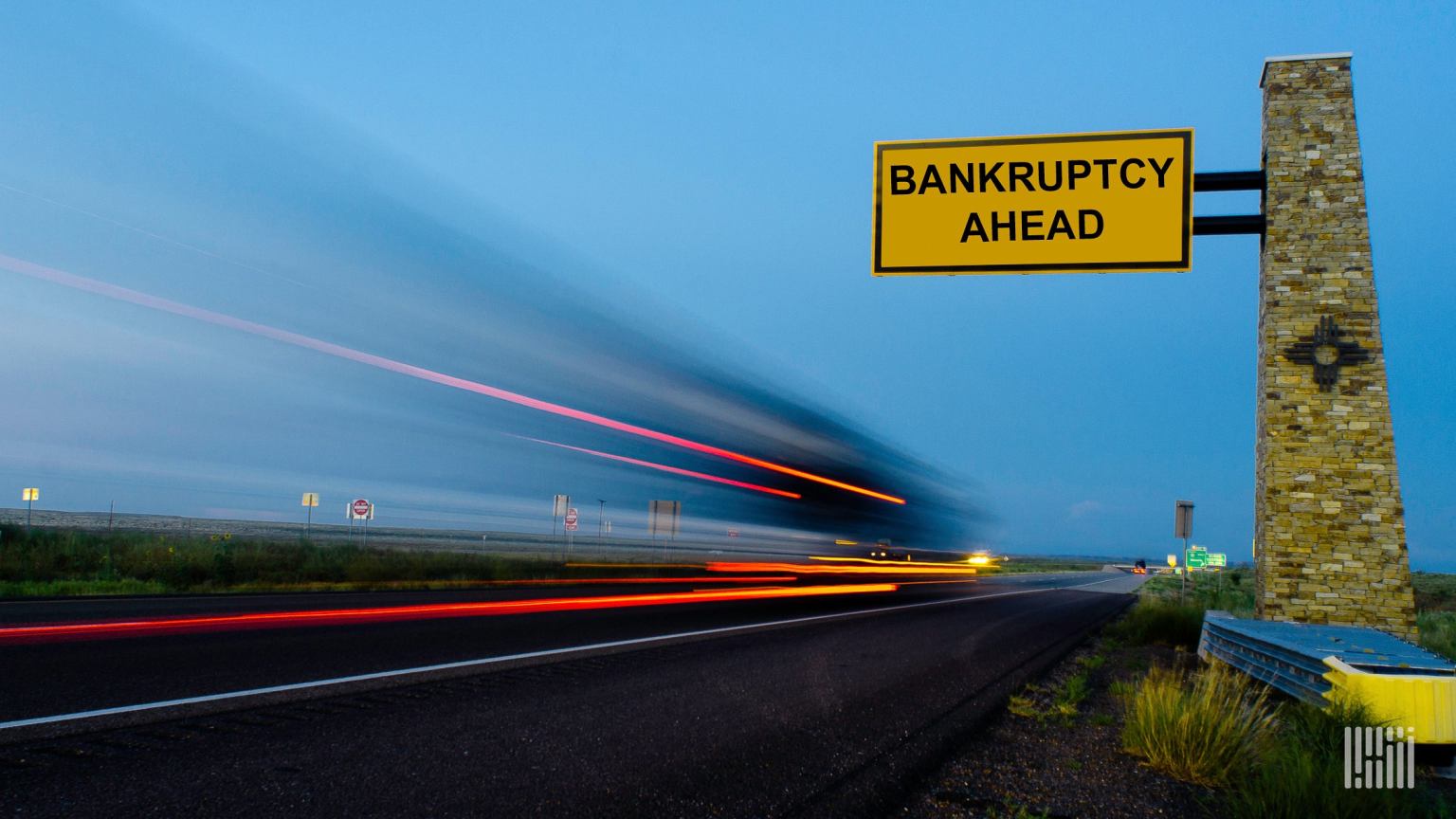 16 US trucking companies filed for bankruptcy in under a month