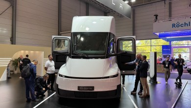 Tesla Semi electric Class 8 truck, primary OEM for the ZET SCALE alliance's 2,500-truck order
