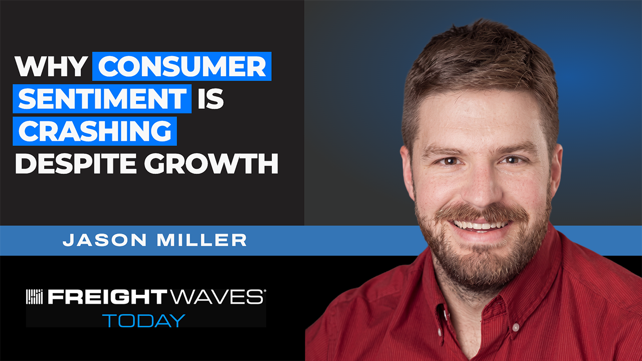 Supply Chain Economy: Why Consumer Sentiment is CRASHING Despite Growth