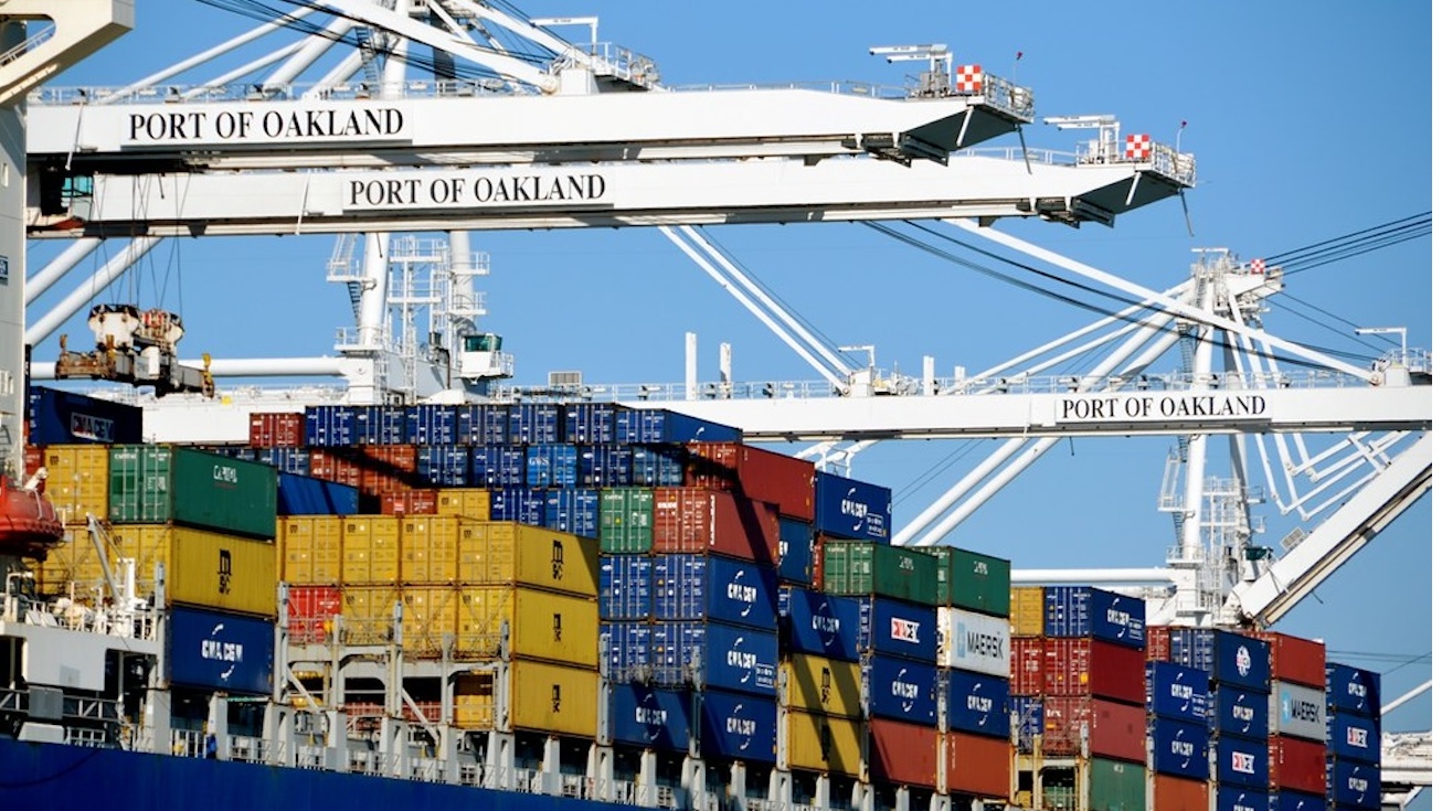 The Port of Oakland has seen a structural shift in import traffic. (Photo: Port of Oakland)