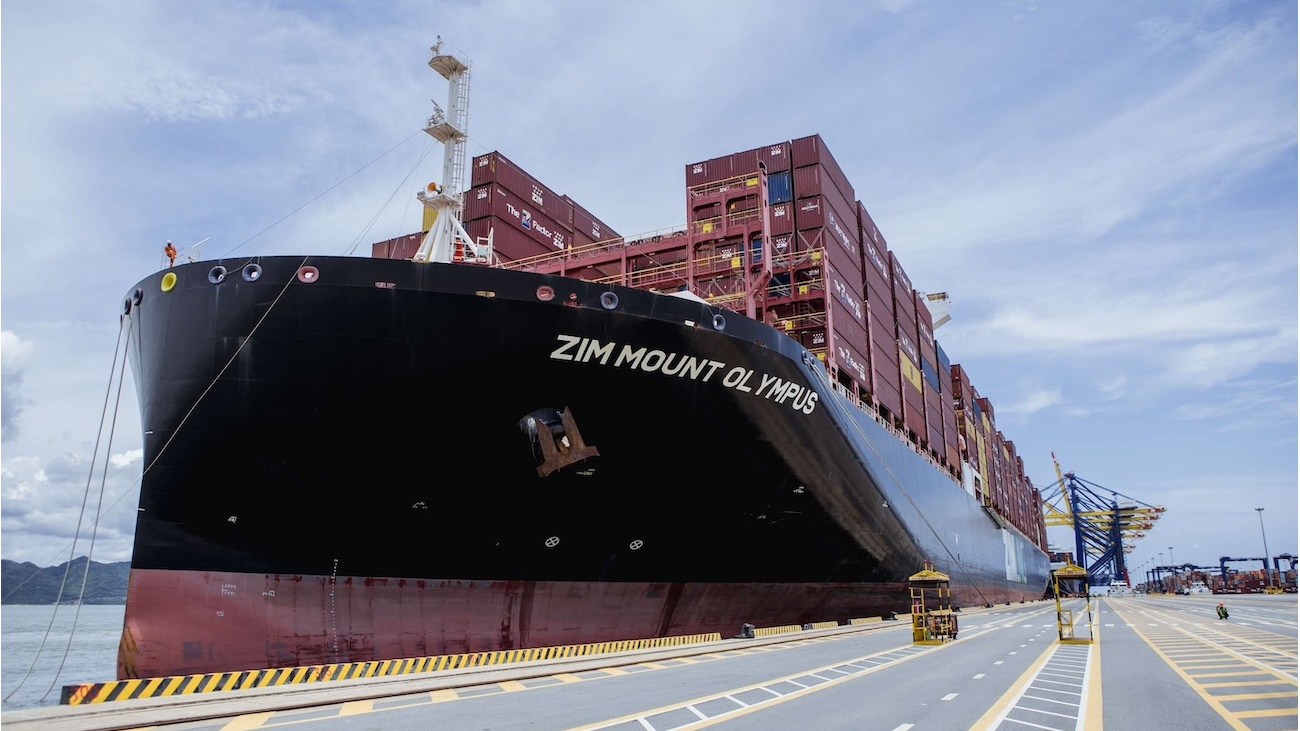 Hapag-Lloyd's $4.2-billion takeover of Zim is in limbo. (Photo: Zim)