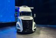 Volvo VNL Autonomous truck running the Waabi Driver showcased at ACT Expo 2026