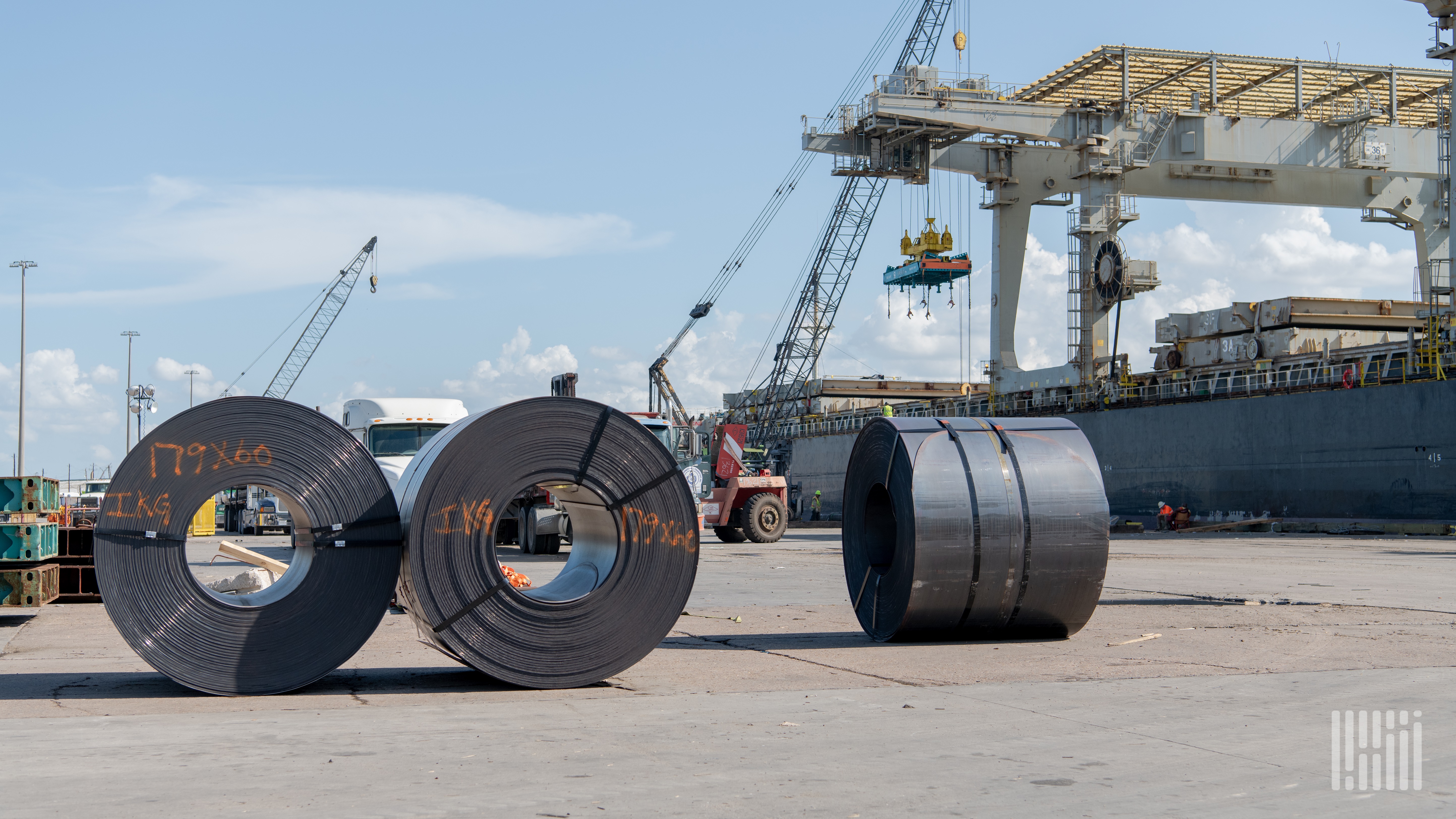 Factory backlogs build as freight and steel costs climb