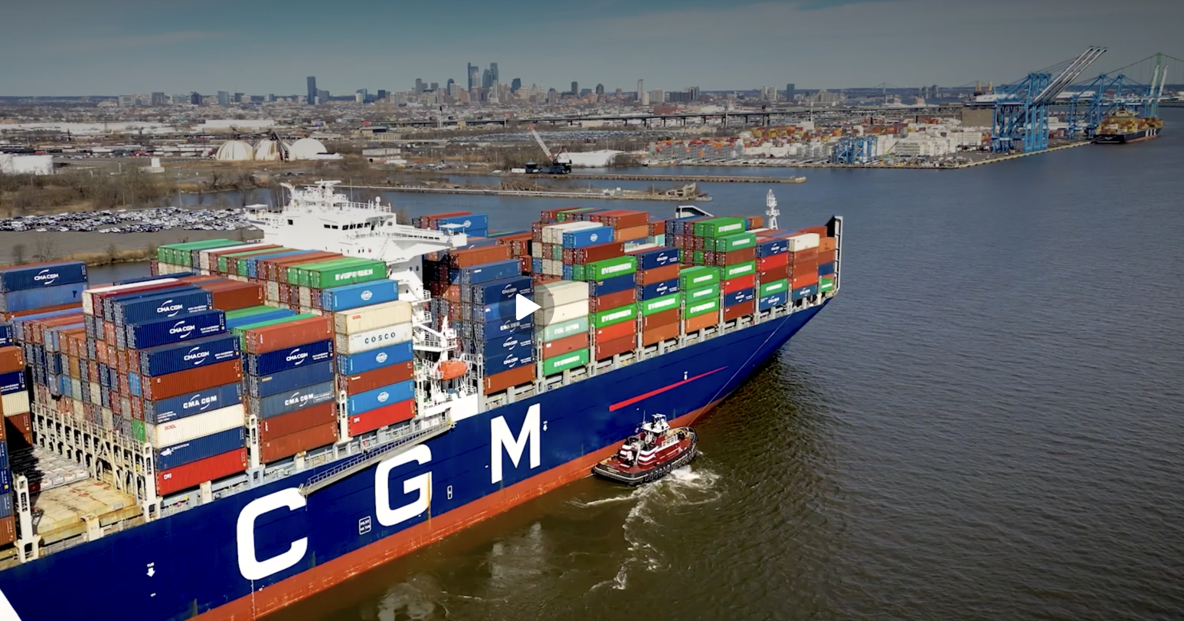 The project will more than double Phildelphia's container volume. (Photo: PhilaPort)