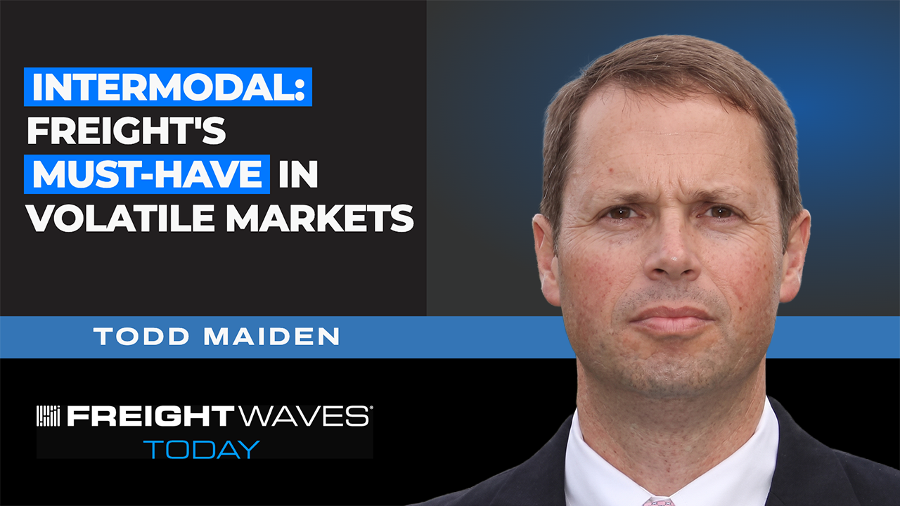 Intermodal: Freight’s MUST-HAVE in Volatile Markets