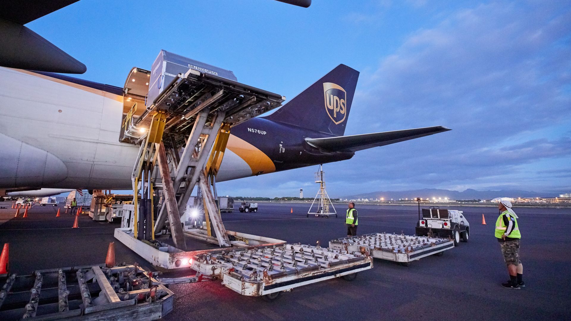 With the opening of a larger air hub UPS is now able to operate 170 flights in and out of Clark airport in the Philippines. (Photo: UPS)