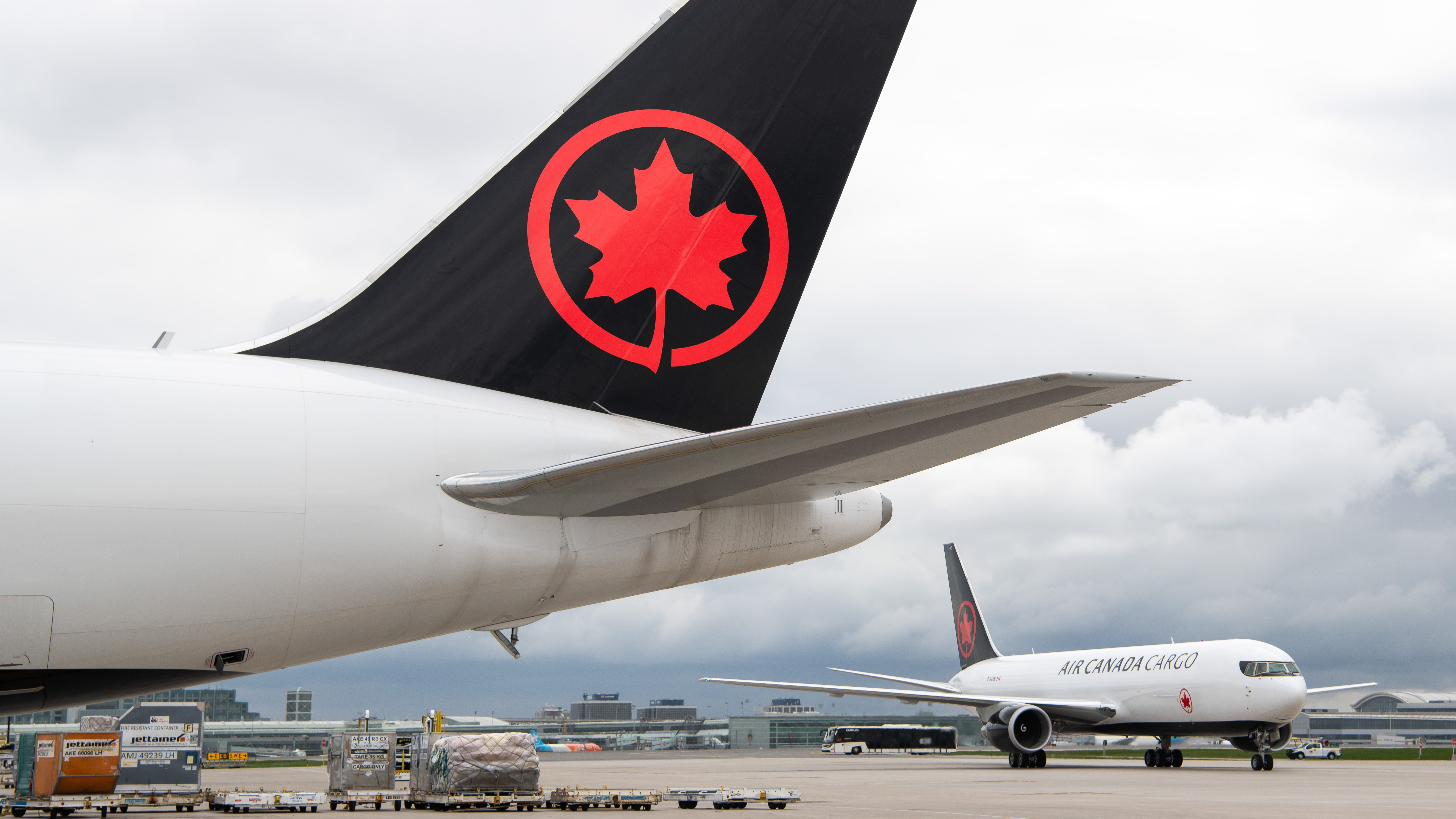 Air Canada operates six dedicated cargo jets. The company will begin serving three additional destinations with its fleet starting next week. (Photo: Air Canada)