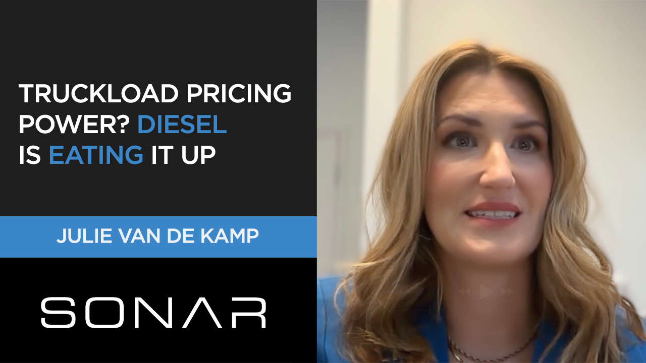 Truckload Pricing Power? Diesel Is Eating It Up