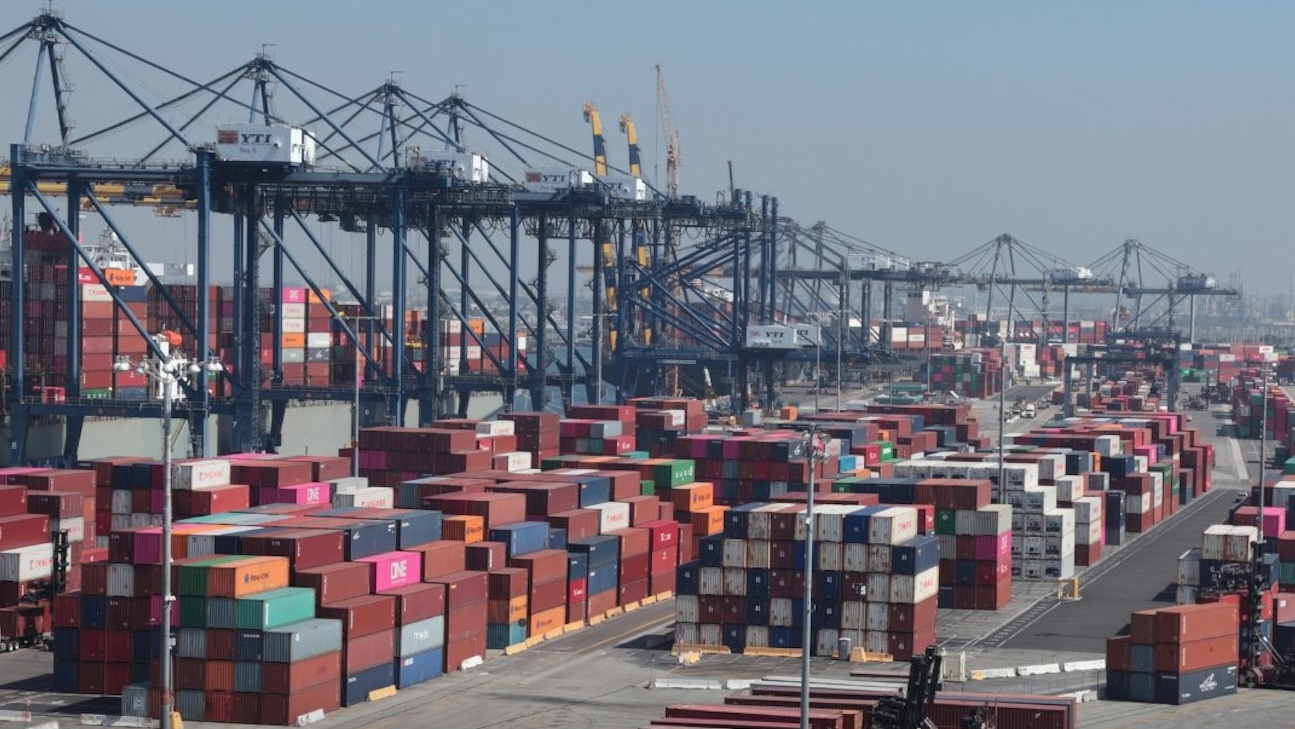 Rates from Asia to the Port of Los Angeles have plateaued, says Xeneta. (Photo: Port of Los Angeles)