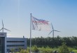 Scan Global Logistics headquarters, with Scan flag.