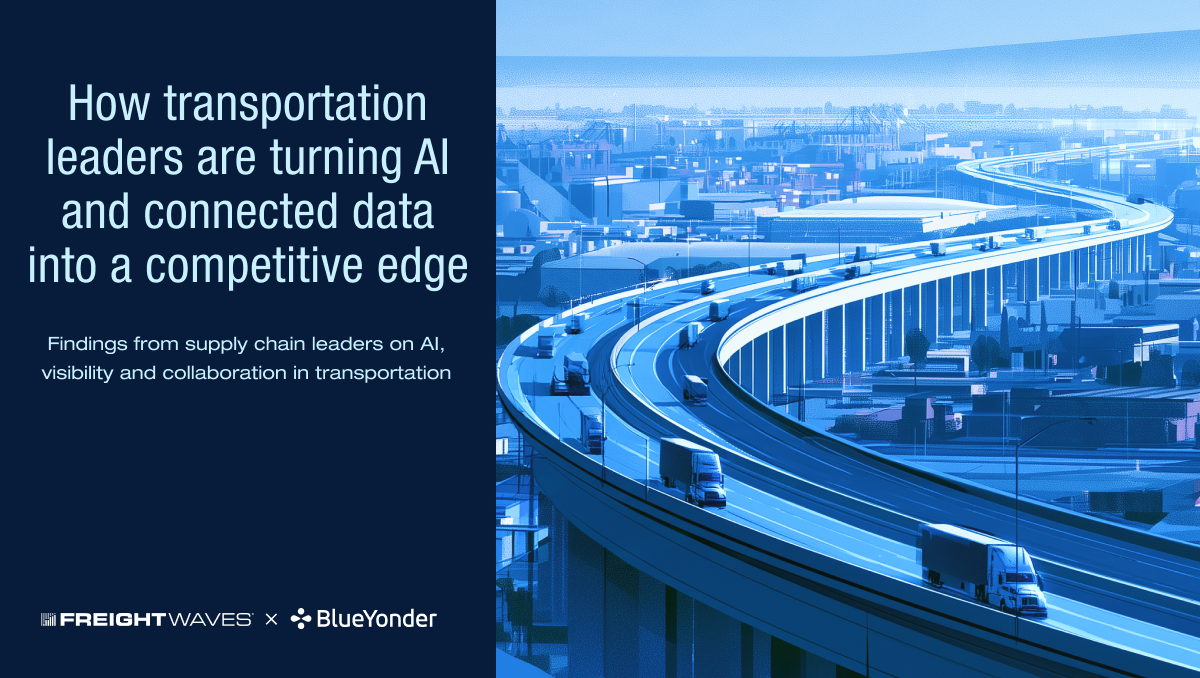How transportation leaders are turning AI and connected data into a competitive edge