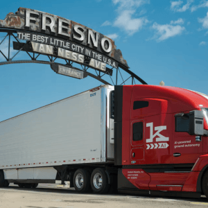 Fresno carrier DTL to run 75 Kodiak driverless trucks