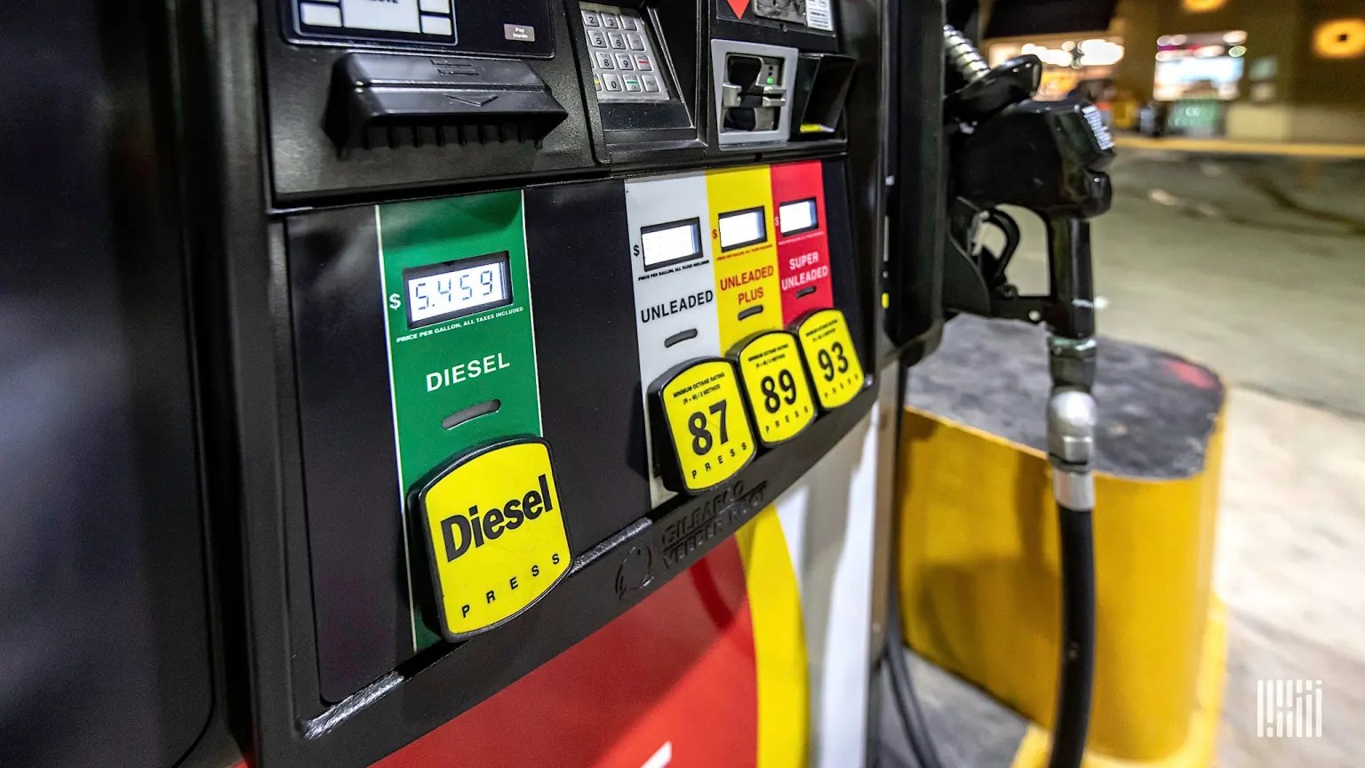 Florida Trucking Association CEO Scott Perry says tightening capacity is helping freight rates while diesel, insurance and equipment expenses continue to pressure carriers. (Photo: Jim Allen/FreightWaves)