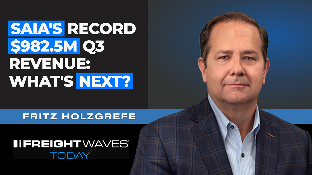 SAIA’s Record $982.5M Q3 Revenue | What’s Next?